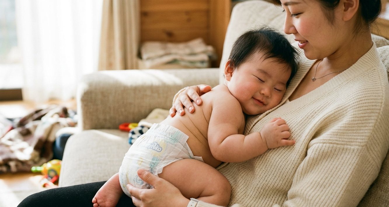 赤ちゃんとママ